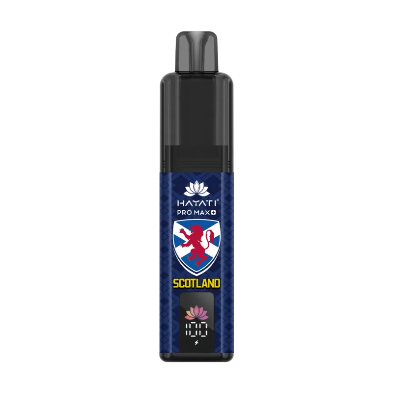 Hayati Pro Max+ 6K World Cup Edition - Scotland - Juicy Peach - Ecigwizard - Image 2