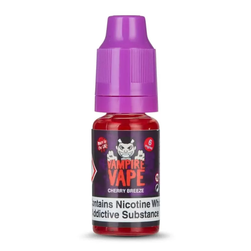 Cherry Breeze E-Liquid by Vampire Vape (10ml) - 12mg