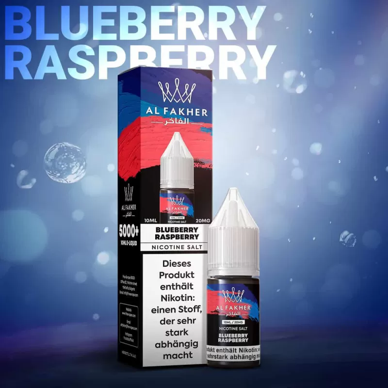 Al Fakher Liquid – Blueberry Raspberry - Vapebazar - Image 2