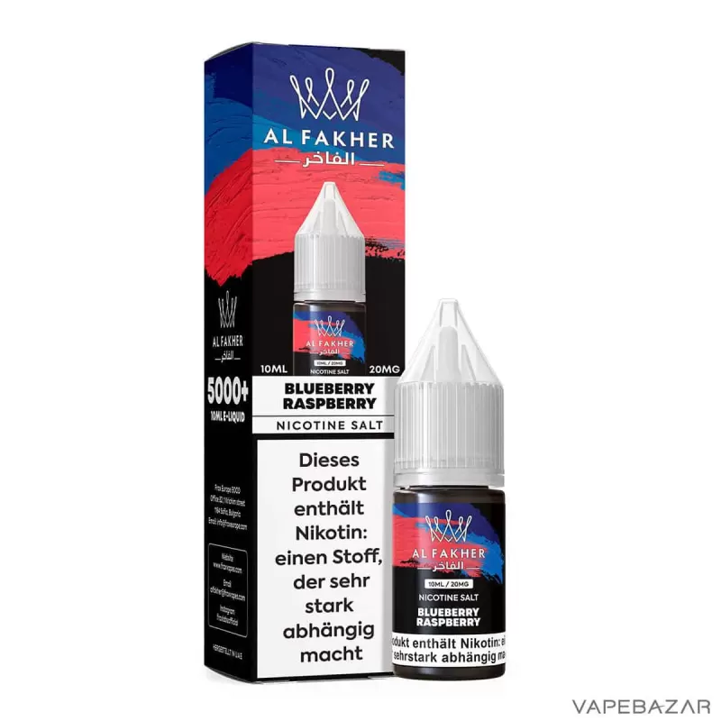 Al Fakher Liquid – Blueberry Raspberry - Vapebazar - Image 3
