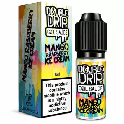 Mango Raspberry Ice Cream by Double Drip - 3 mg/ml
