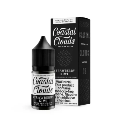 Coastal Clouds Salt E-Liquid – Strawberry Kiwi – 30ml