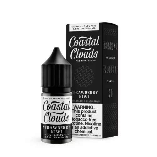 Coastal Clouds Salt E-Liquid – Strawberry Kiwi – 30ml