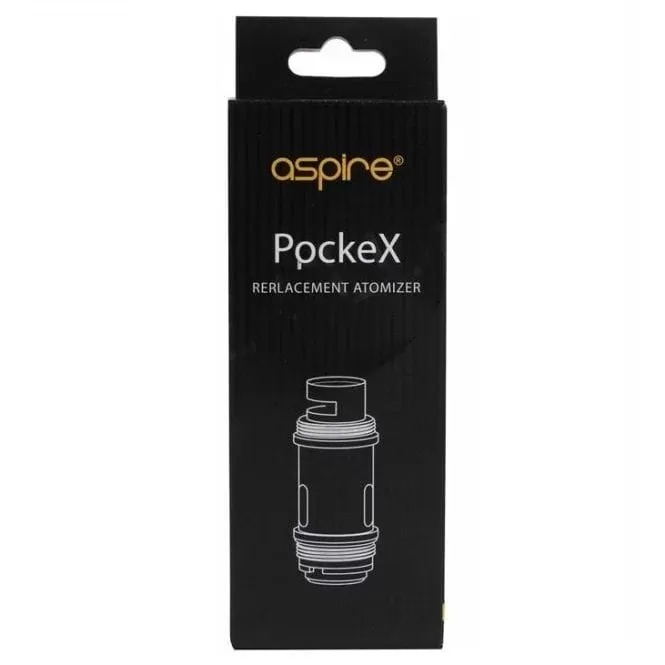 Aspire PockeX Replacement Coils – 5 Pack - Eliquidsupply