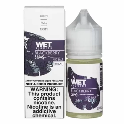 WET LIQUIDS Blackberry SaltNic – 30 ml