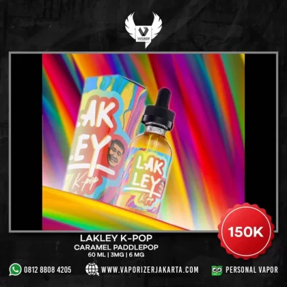 LAKLEY K-POP CARAMEL PADDLEPOP 60 ML - 3 mg / 6 mg / 60 ml
