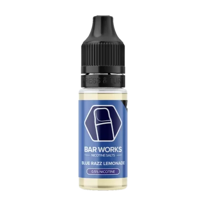 Blue Razz Lemonade Nic Salt by Bar Works - 10ml - 20mg - Vape Product