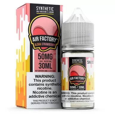 Aloha Strawberry by Air Factory Salt Tobacco-Free Nicotine Nicotine E-Liquid