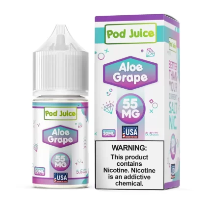 Pod Juice SALT - Aloe Grape - 30ML E-Liquid
