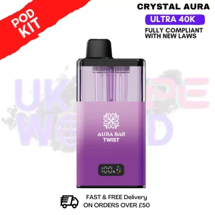 Summer Dream Crystal AURA 40K Puff Pod Kit