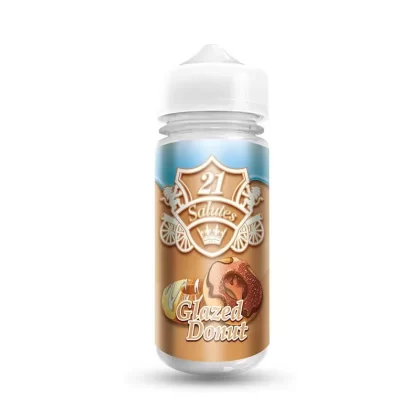 Glaze Donut 100ml Shortfill Eliquid by 21 Salutes