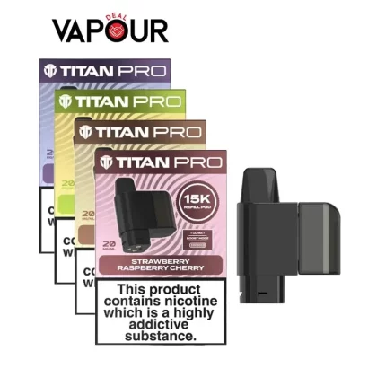 Titan Pro 15K Pods - Blue Raspberry