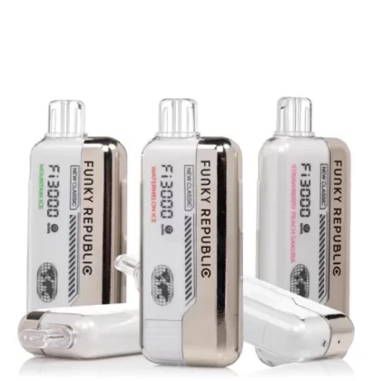 Funky (Republic) Fi 3000 Puff Disposable Vape 5mL - Blue Razz Chilled, Malaysian Mango (742B69)