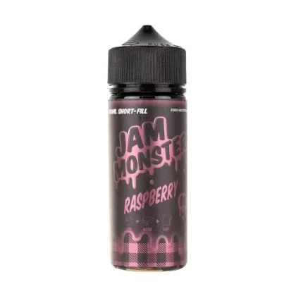 Raspberry 100ml Shortfill E-Liquid by Jam Monster
