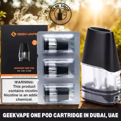 GEEKVAPE One Pods 0.8ohm, 1.2ohm Replacement Pods in Dubai, UAE - Vapeshopdubaiuae
