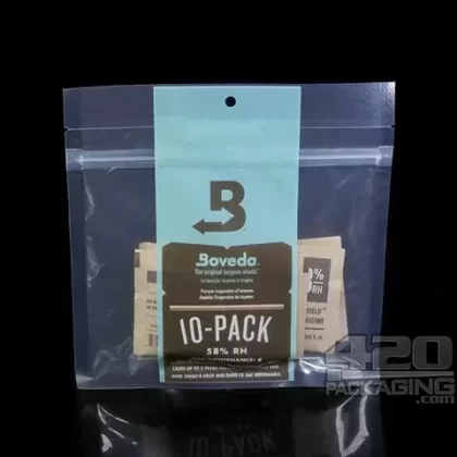 BOVEDA | Humidity Control Packs | 8 Grams – 58% – 10 Count - Vape Store