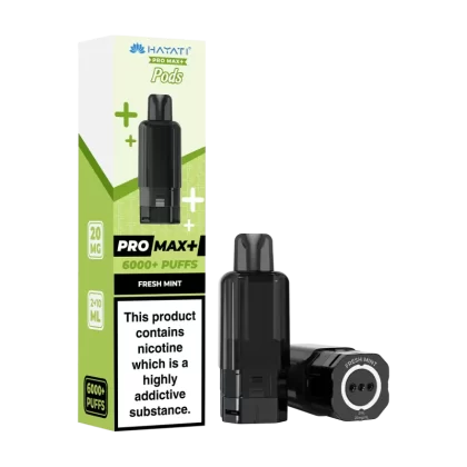 Fresh Mint Hayati Pro Max+ Refill Pack - 20mg - Vape Product (7B13EA)