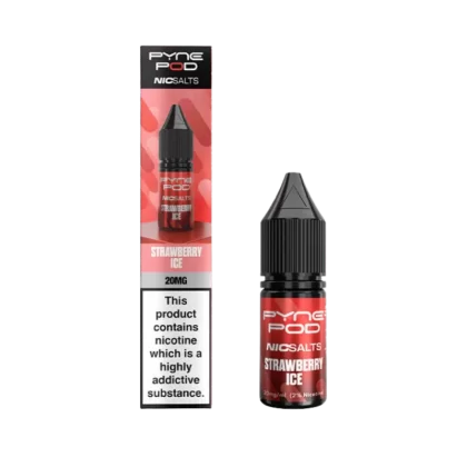 Pyne Pod Nic Salt Strawberry Ice E-Liquid - 5mg