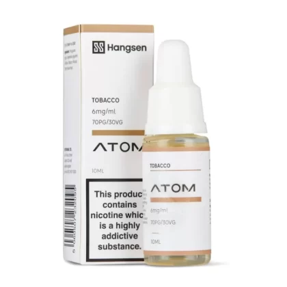 Tobacco E-Liquid Atom Series by Hangsen (10ml) - Vapekit Co