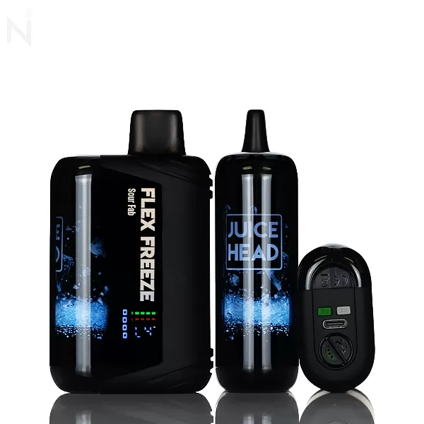 Juice Head Flex Freeze 50K Puffs Disposable - 24mL - White Peach Raspberry - Image 2