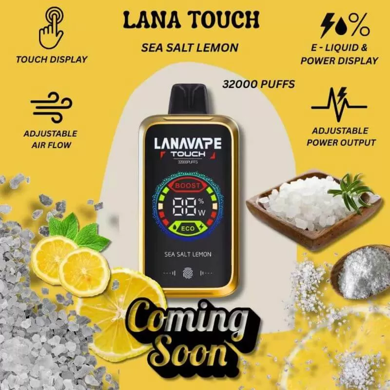 LANA TOUCH 32000 Puffs - Longan Lychee - Sgvapeshubsafety - Image 3