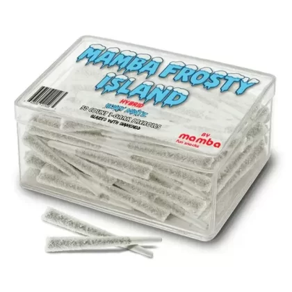 Honey Mintz Mamba Frosty Island Glazed With Diamonds Pre-Rolls 50ct 1G - Vape Store
