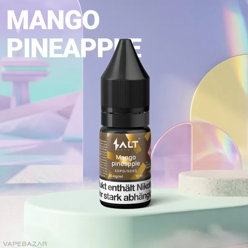 Salt Liquid – Mango Pineapple - VapeApe; 20mg/ml - Image 2