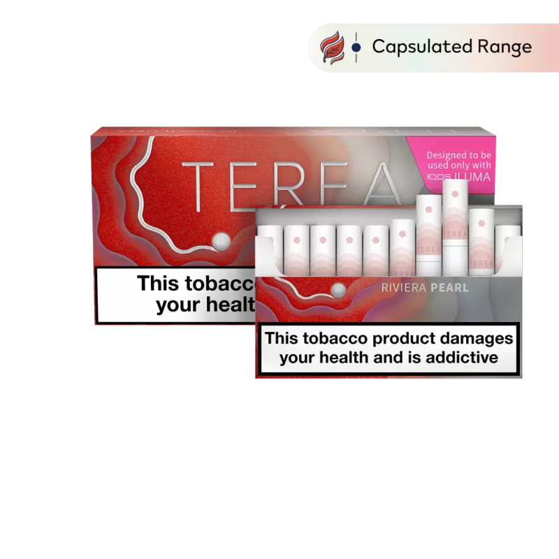 IQOS Terea Riviera Pearl – 10 Packs - Vapestorm Co