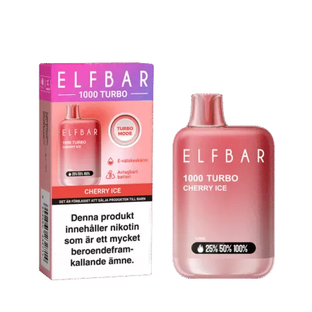 Elfbar Turbo Cherry Ice 20mg