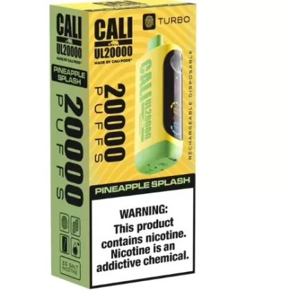 Cali UL20000 Disposable [20,000 puffs] – Pineapple Splash - Ejuicewarehouse