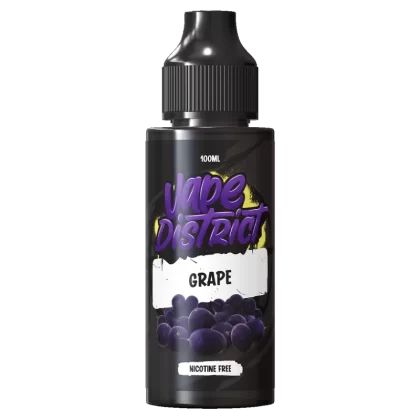 Grape by Vape District 100ml - ICE NIC SHOTS (+£1.99)
