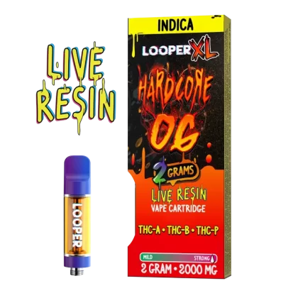 Looper XL Cartridge 2g: Hardcore OG - Ejuicewarehouse