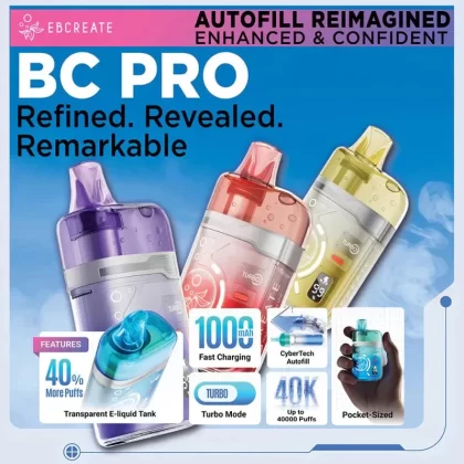 Made in Indonesia | EBCREATE BC PRO 40K Puff Disposable Device
