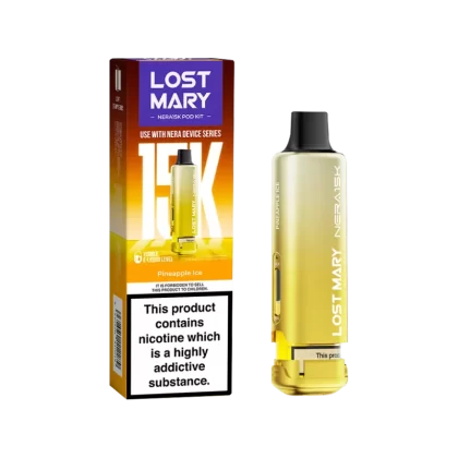 Pineapple Ice Lost Mary NERA15K Refill Pack - Vapeshop Co