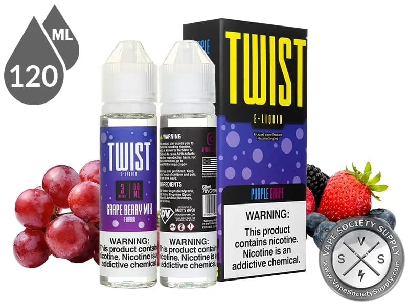 Purple Grape by Twist 120ml