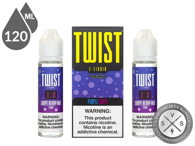Purple Grape by Twist 120ml - Image 2