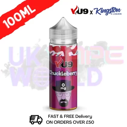 Chuckleberry Shortfill Juice 100ML Eliquid – VU9 x Kingston