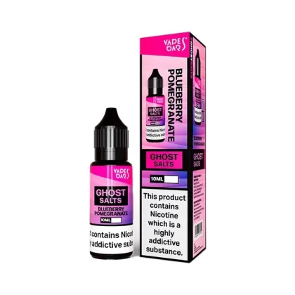 Vapes Bars Ghost Salts Blueberry Pomegranate E Liquid 10ml - Nicotine Strength#20mg>10mg (2B01B5) (2B01B5)