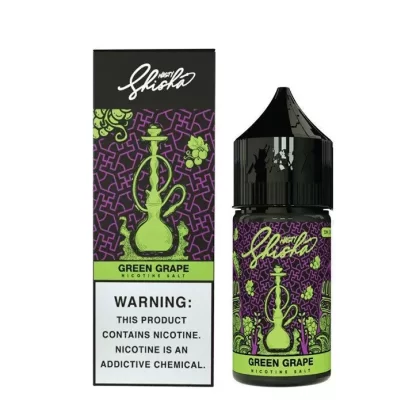 Nasty Shisha Nic Salt – Green Grape - Vapexotic In