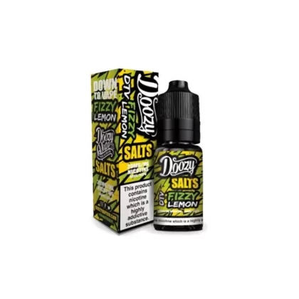 FIZZY LEMON NICOTINE SALT E-LIQUID BY DOOZY SALTS