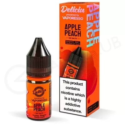 Apple Peach Nic Salt E-Liquid by Deliciu - Ecigpremium