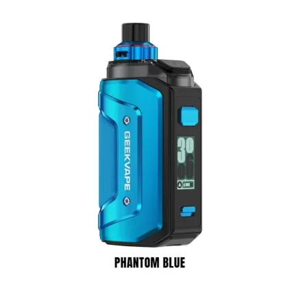 GeekVape Aegis Hero 5 Kit - COLORS#Iron Black>Blaze Red>Pure White>Steel Silver>Racing Green>Turbo Blue>Frost Mint (C7F17E)