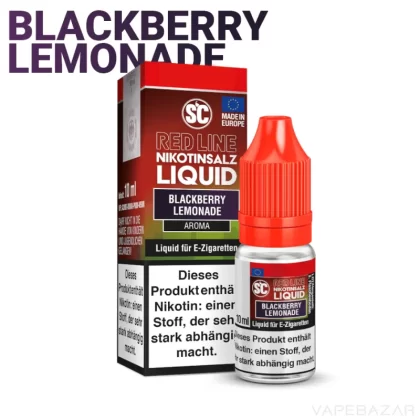 SC Red Line Nikotinsalz Liquid – Blackberry Lemonade - Vapebazar