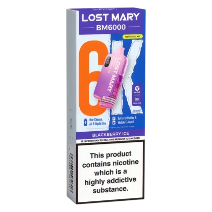 Lost Mary Vape BM6000 Blackberry Ice Vape Kit