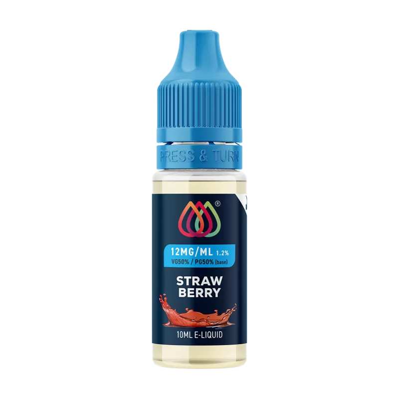 Strawberry E-Liquid by Aquavape - 10ml - 12mg - Vape Product - Image 3