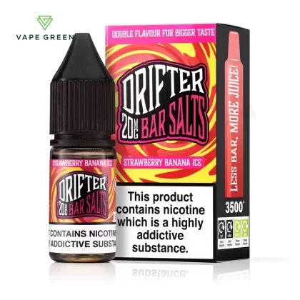 Strawberry Banana Ice Nic Salt E-Liquid by Drifter Bar Salts - Eliquidsupply
