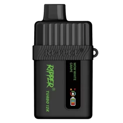RIPPER TURBO 12K Disposable Vape – Wow White Grape