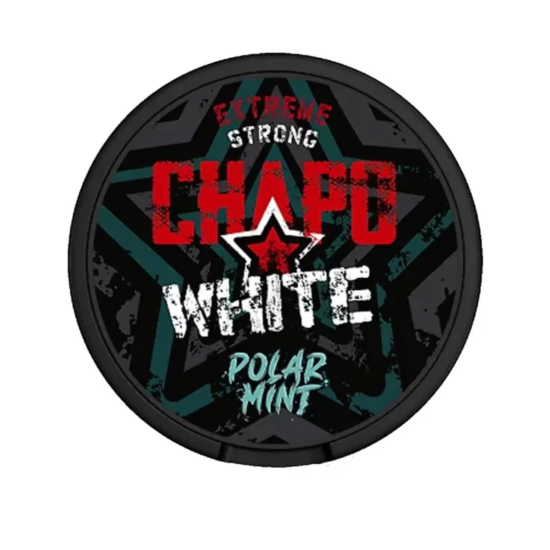 Chapo White Extreme Strong Polar Mint Nicotine Pouches