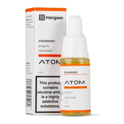Strawberry E-Liquid Atom Series by Hangsen (10ml) - 6mg