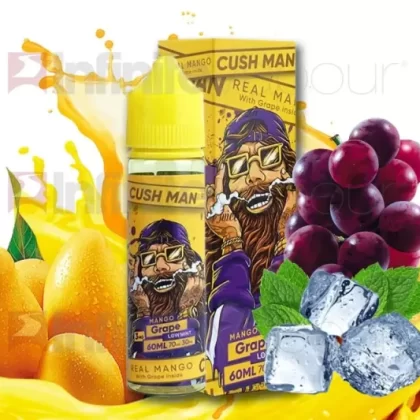 Cush Man Series By Nasty Juice – Grape Mango E-Liquid – 50ml